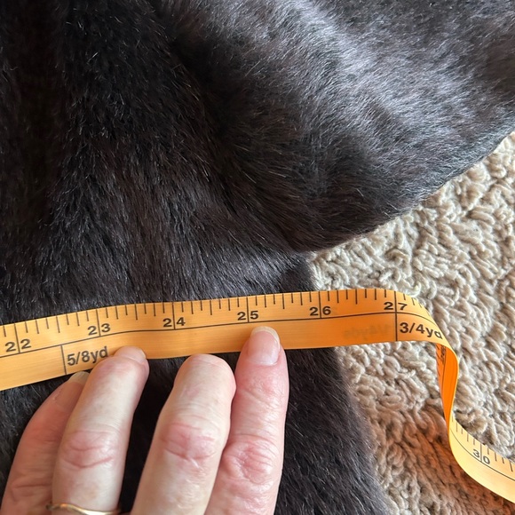 Elegant Dark Gray Women's Coat - Picture 7 of 8